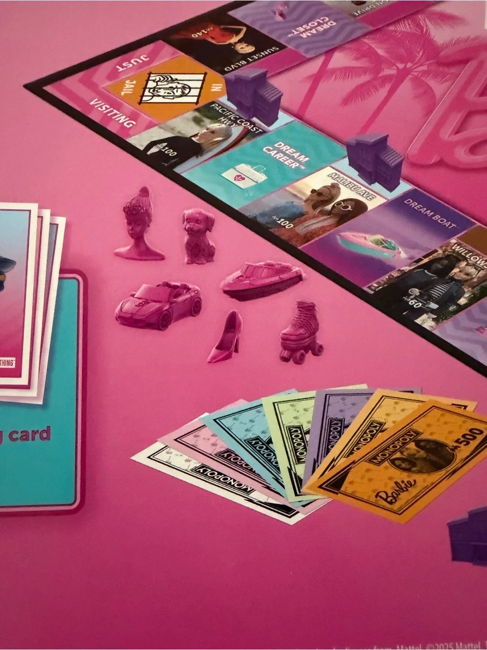 Brand New Monopoly Barbie Board Game